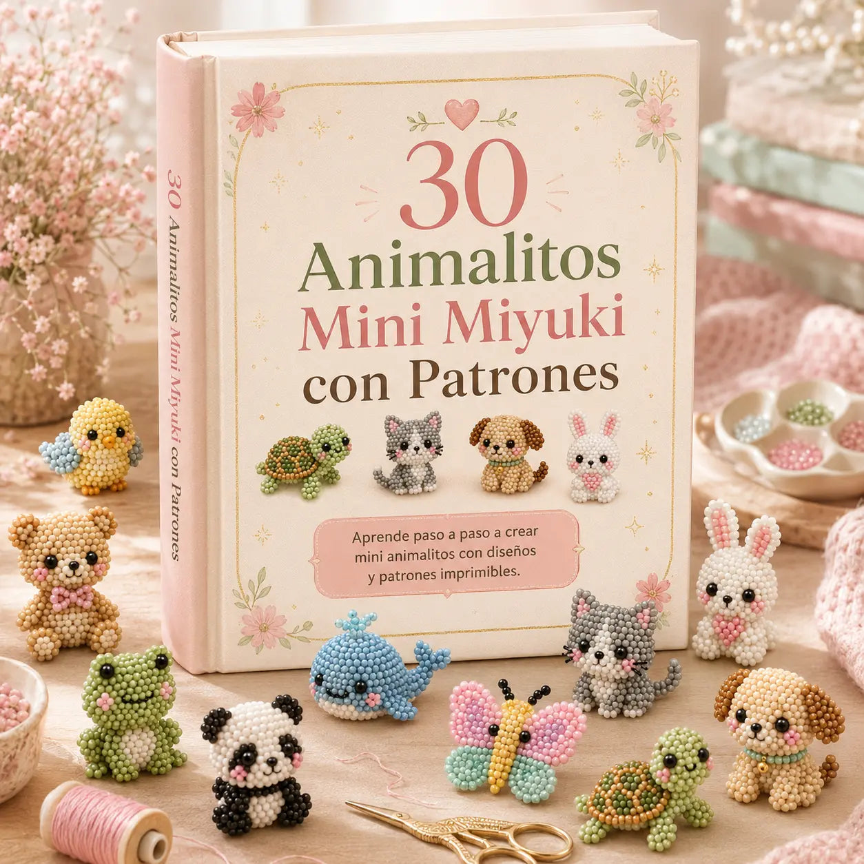 30 Diseños y Patrones de Animalitos Mini Miyuki