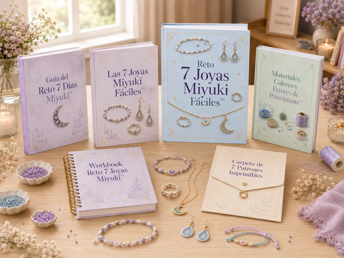 Reto 7 Joyas Miyuki Fáciles™ (5 en 1)